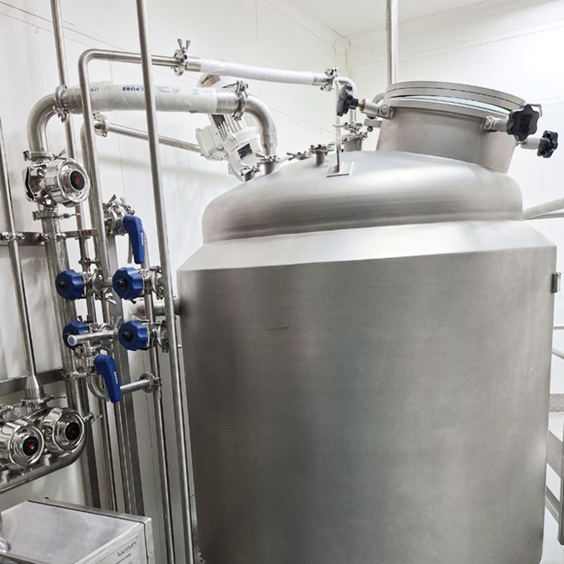 Stainless steel process tank